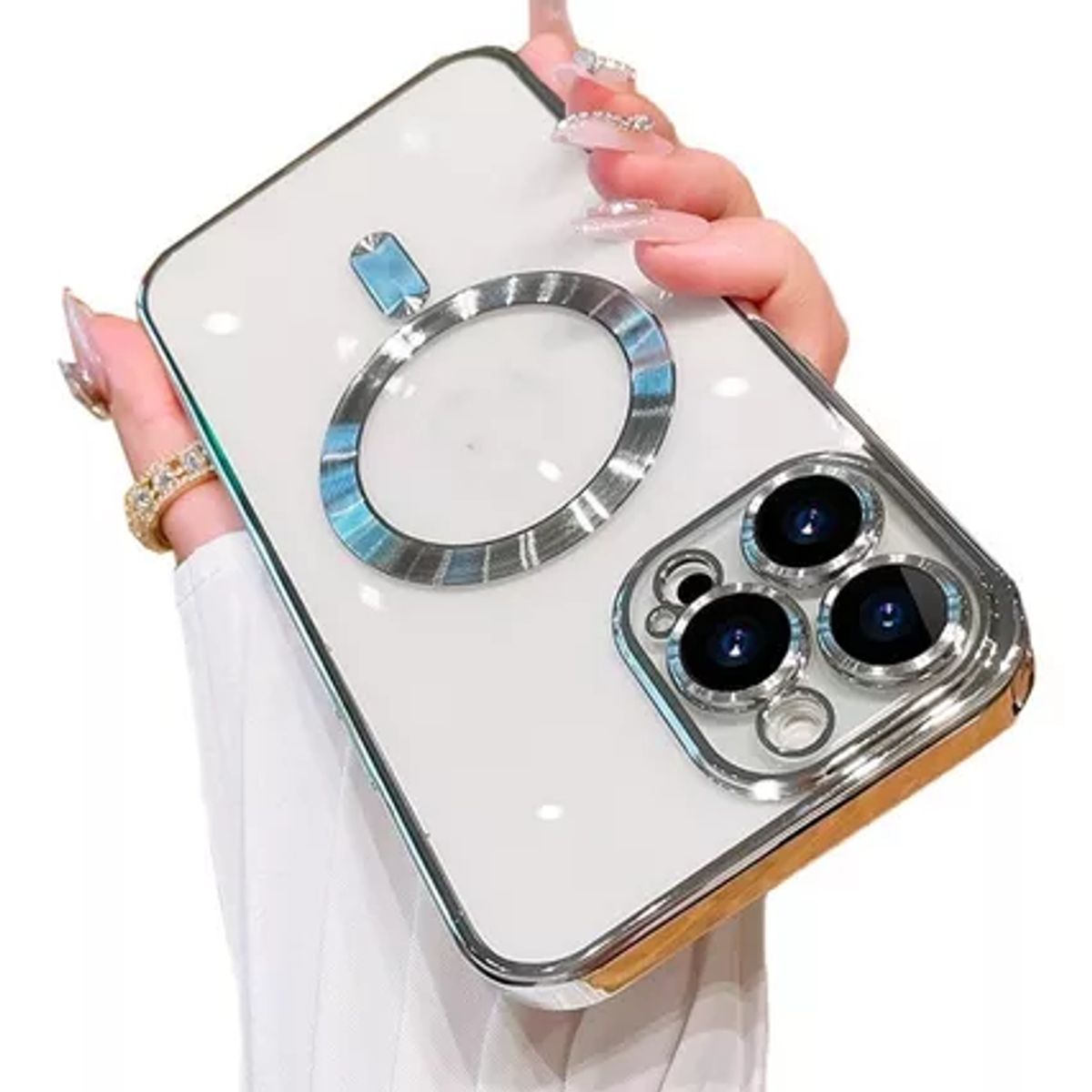GENERICO - Carcasa Magsafe Protector De Camara Para iPhone 11 12 13 14