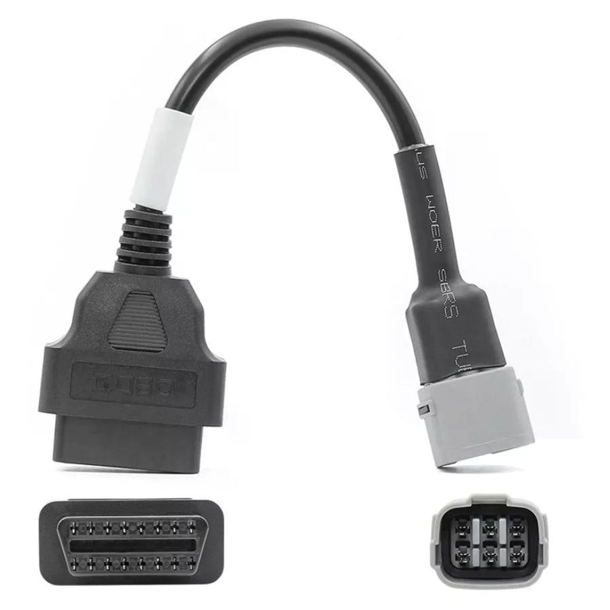 GENERICO - Cable Scanner Motocicletas Motos Obd2 Adaptador  9 Unidades