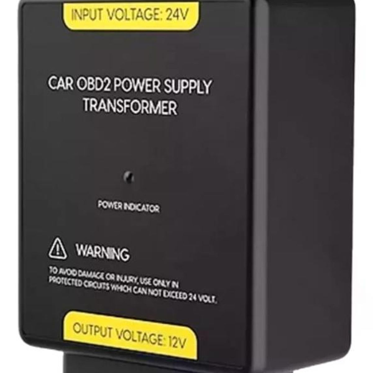 GENERICO - 24v A 12v Autool Obd2 Adaptador Fuente De Alimentación