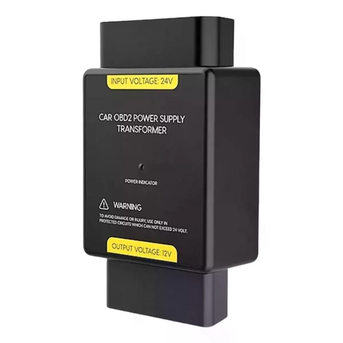 GENERICO - 24v A 12v Autool Obd2 Adaptador Fuente De Alimentación