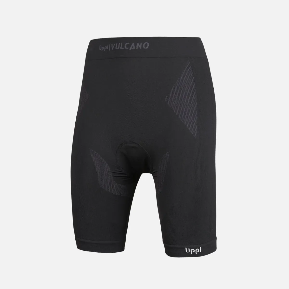 LIPPI - Calza Mujer 4 Bike Seamless Short Negro Lippi