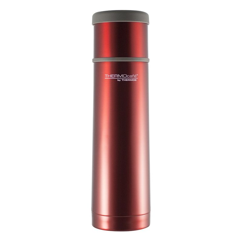 THERMOS - Termo Para Agua Caliente Thermos Acero Inoxidable 1lt Rojo