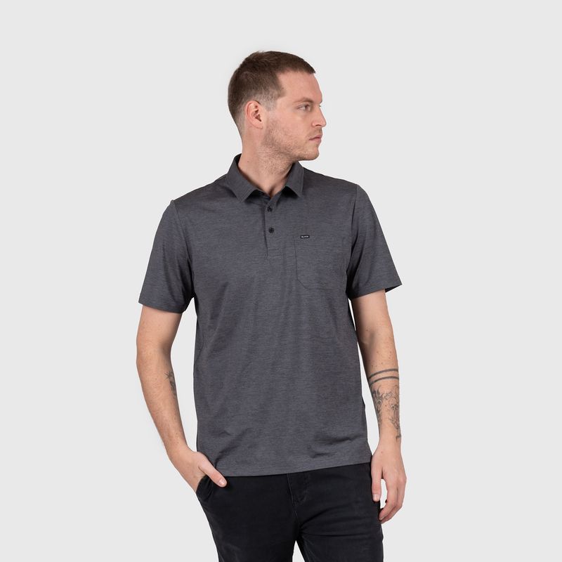 BUBBA - Active Tee Dark Grey Black Bubba