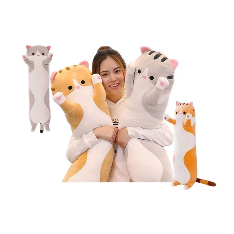 GENERICO - Peluche Gatitos Almohada Kawaii de Felpa Gato - Niños