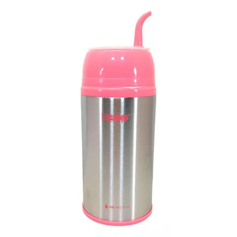 KEEP - Termo Matero Travel Mate Keep 400ml Autocebable Rosa