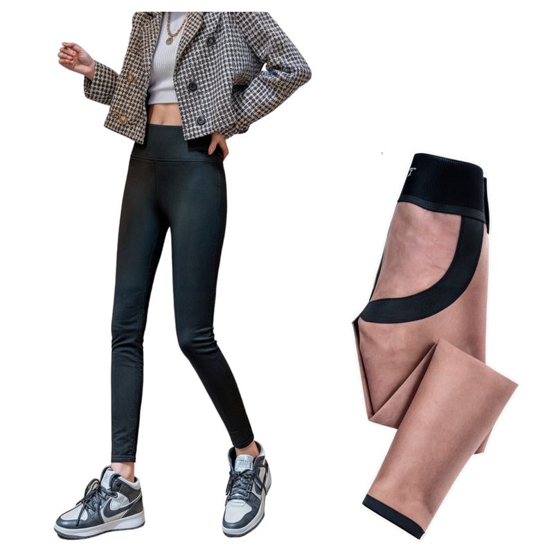 VICALLY FASHION - Calza Panty Térmica Deportiva Con Polar