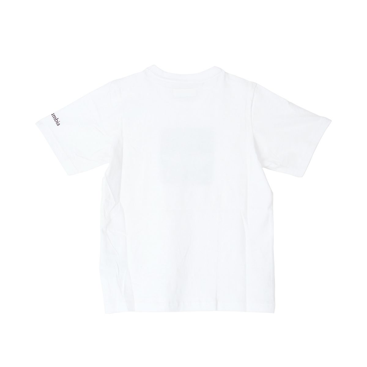 COLUMBIA - Polera Manga Corta Niño Basin Ridge Gp Blanco COLUMBIA