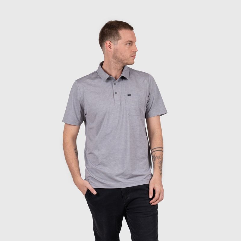 BUBBA - Active Tee Light Grey Black Bubba