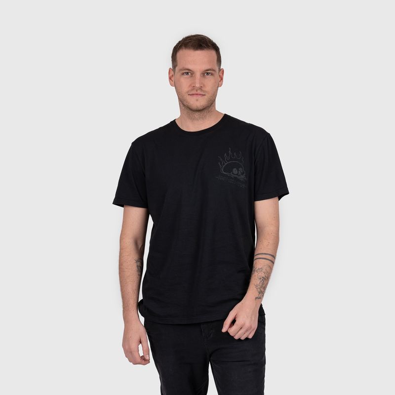 BUBBA - Cotton Tee Skull Swamp Black Bubba
