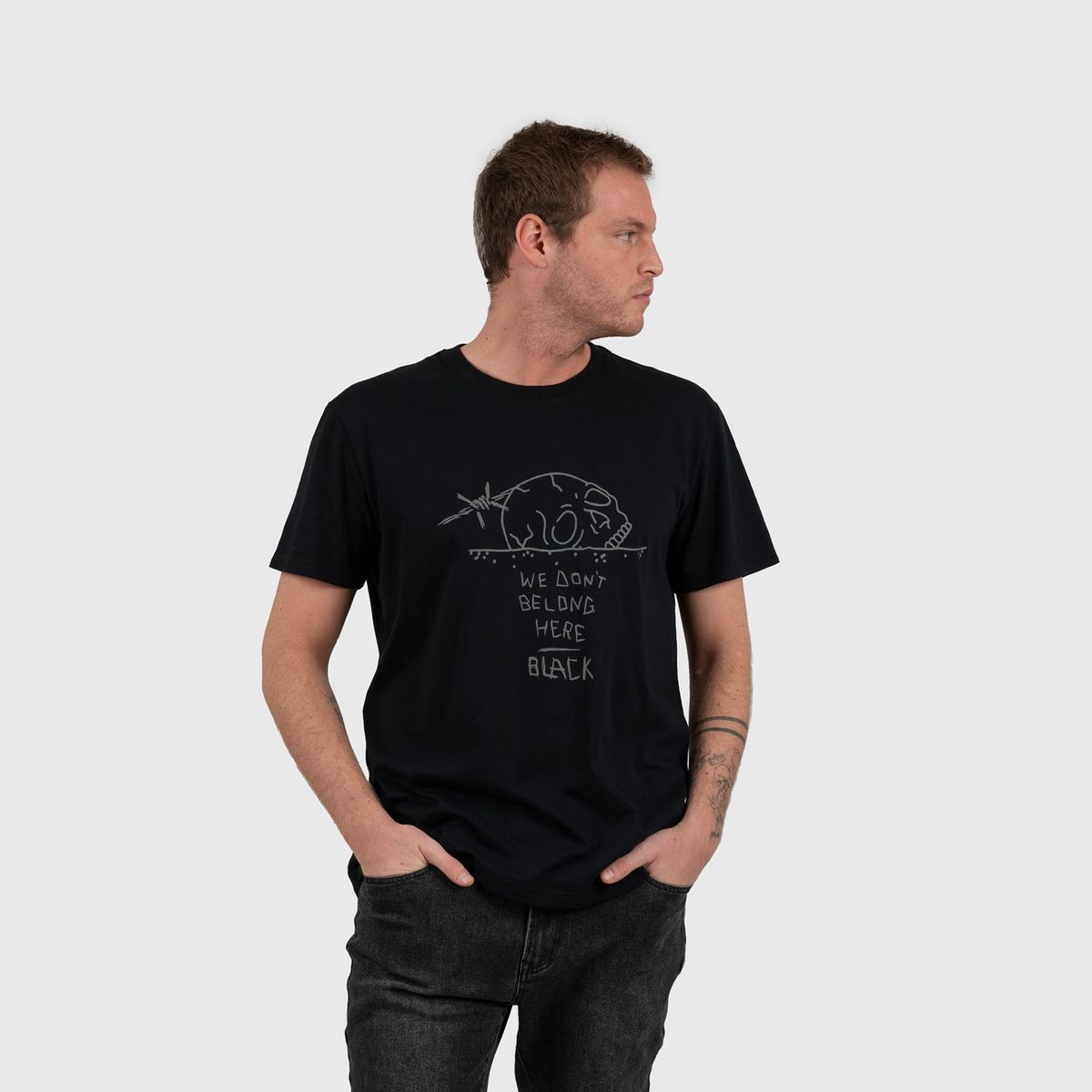 BLACK - Rip Tee Collection Death Black Black Bubba