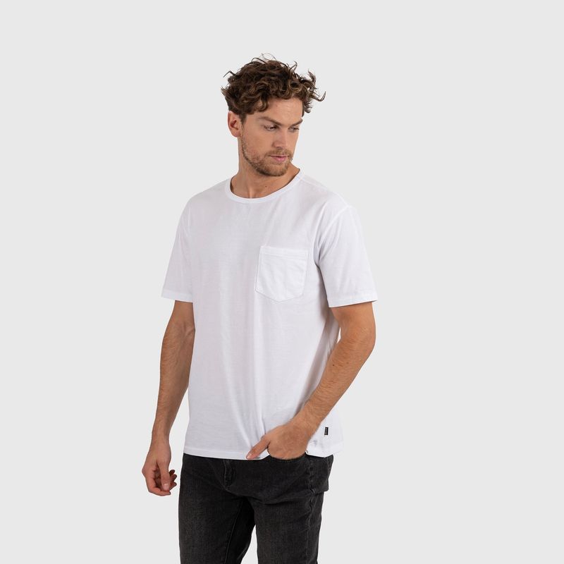 BUBBA - Cotton Tee Off White Black Bubba