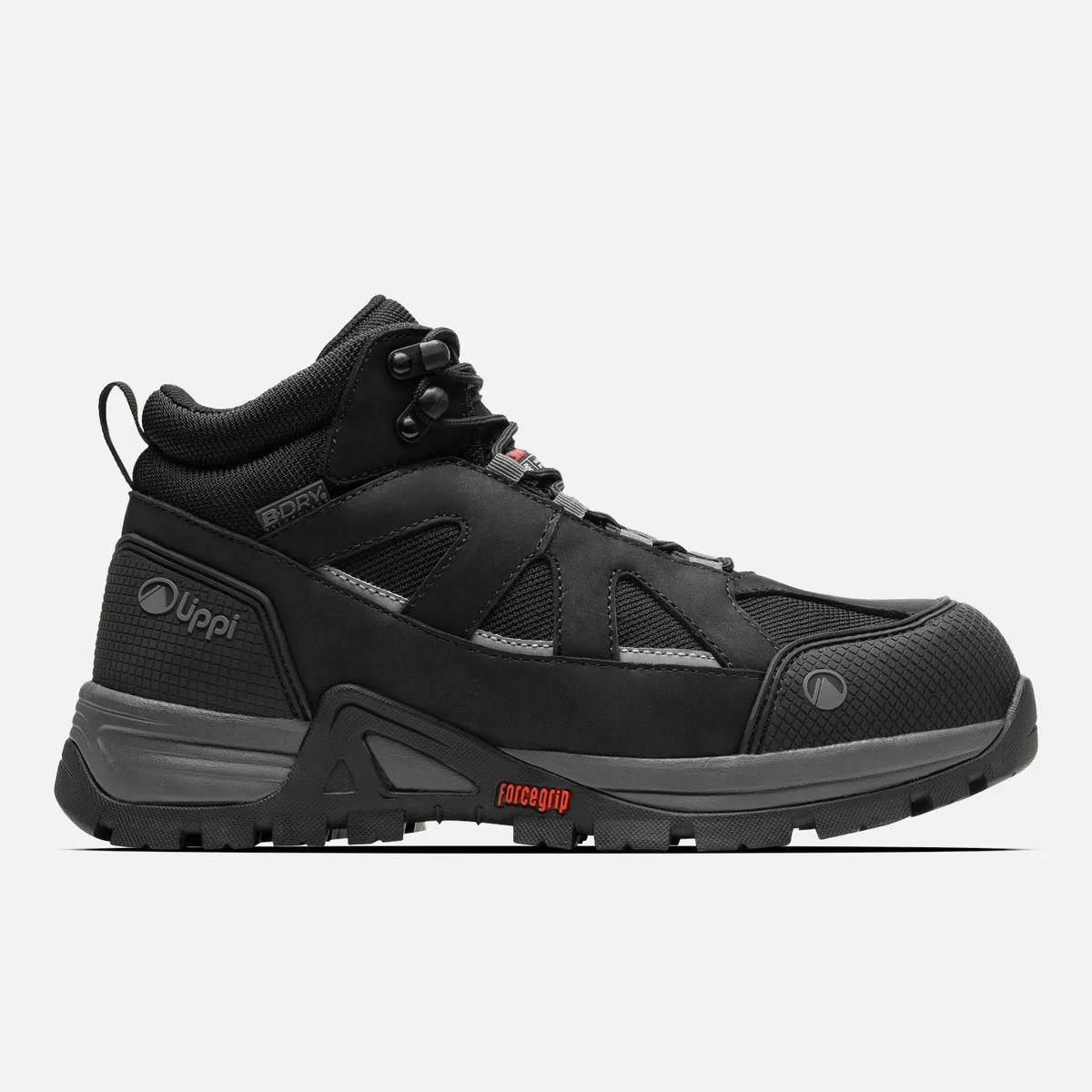 ZAPATO SEGURIDAD LIPPI PRO WORK HOMBRE VENTUS MID NEGRO, marca LIPPI - Foto Principal