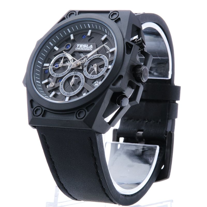 TESLA - Reloj Hombre Marca Tesla Modelo T4250SL Negro