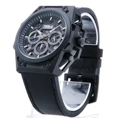 TESLA - Reloj Hombre Marca Modelo T4250SL Negro
