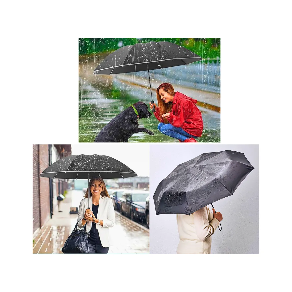 GENERICO - Paraguas Plegable De Fácil Traslado Automático Diseño Varios