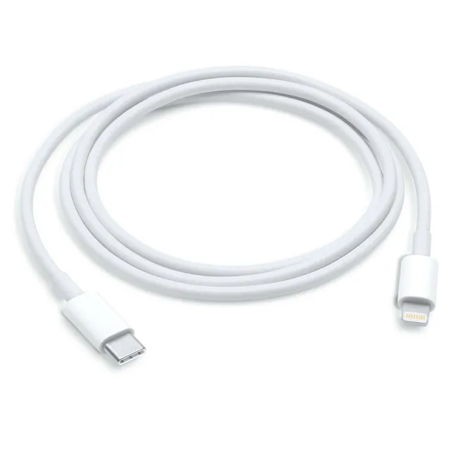 APPLE - Cargador Apple USB-C 20W Original Con Cable C Lightning 1mt