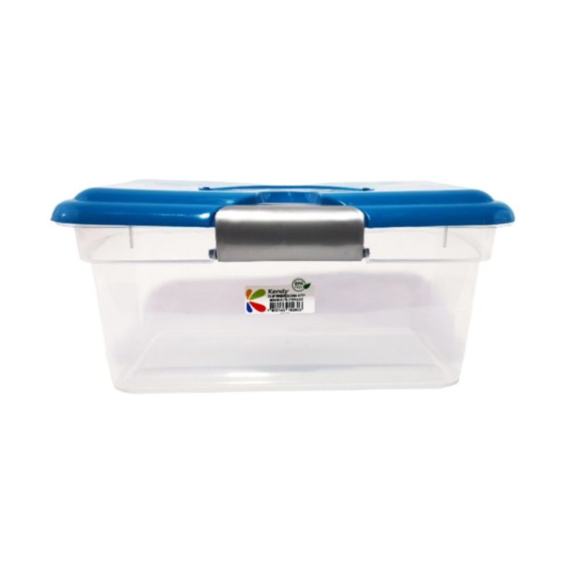 KENDY - Caja Organizadora Botiquín Transparente Kendy 6 Lts Plástica