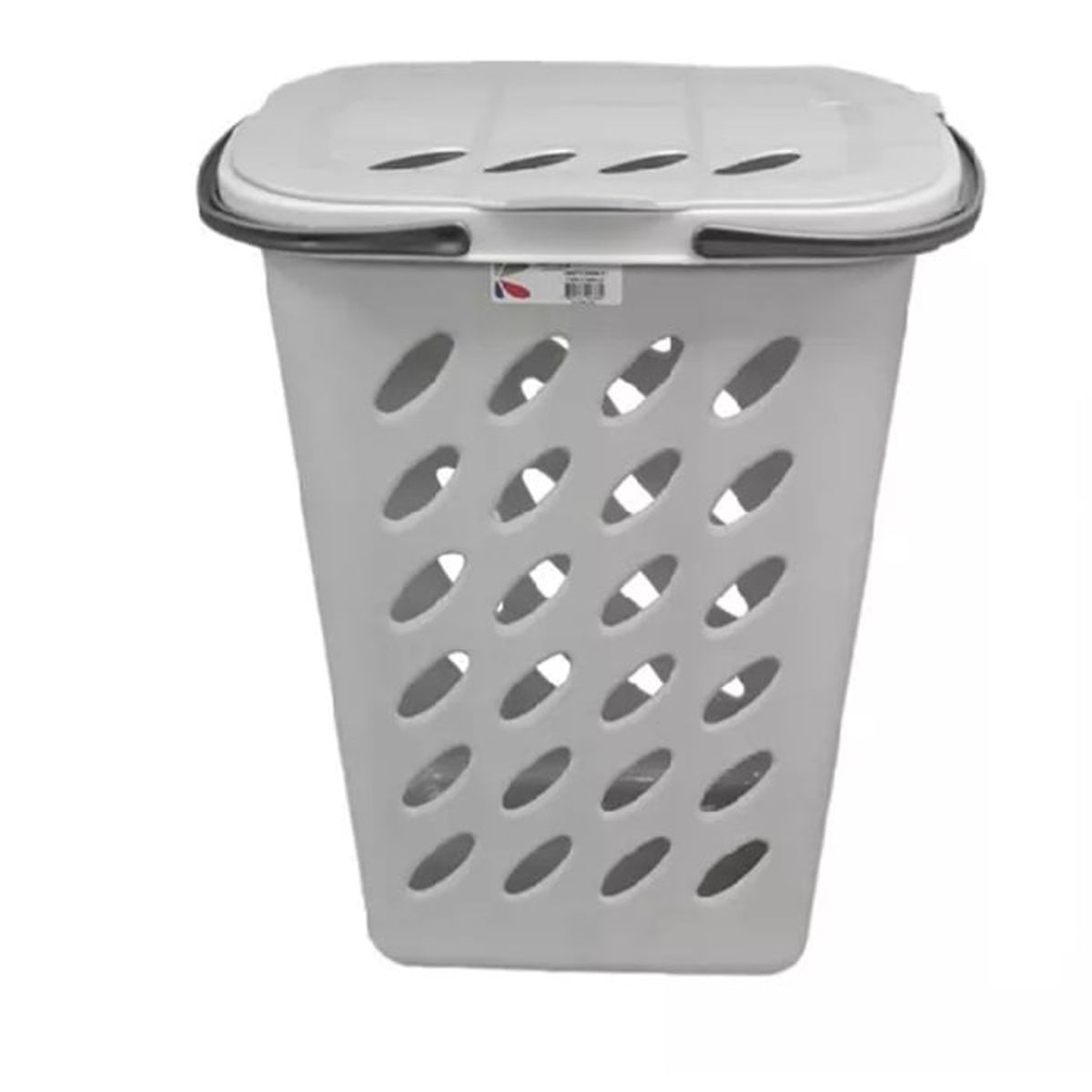 GENERICO - Cesta Canasto De Ropa Grande Plástico Resistente Con Tapa