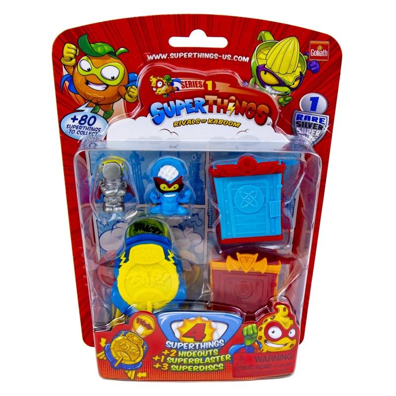 M - Super Zings Blister 4 Pack