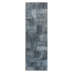 CONSORCIO PERSA - Alfombra Persa de Lana, Patchwork Estambul 3.00 x 0.80 mts.