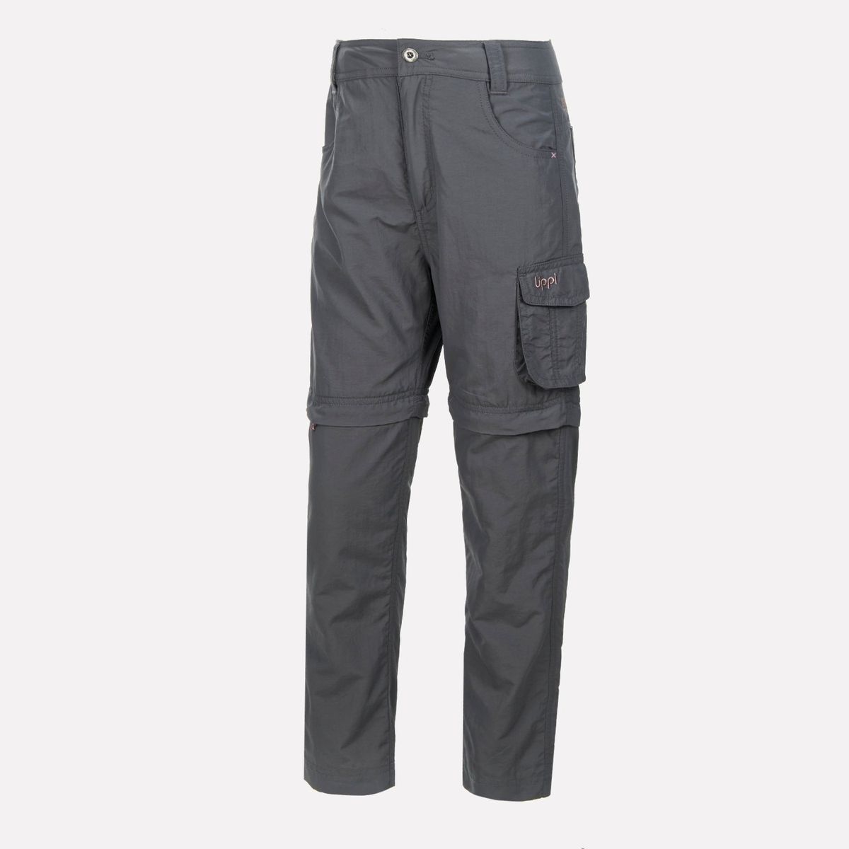 LIPPI - Pantalon Niña Wilder Q-Dry Mix-2 Pants Gris Oscuro Lippi