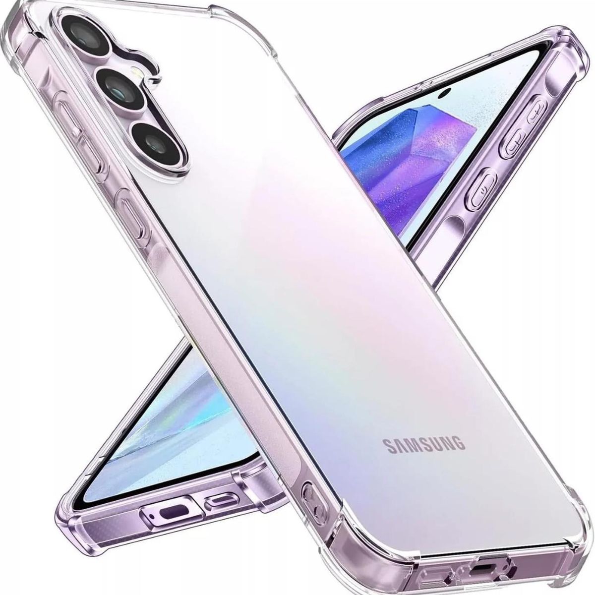 GENERICO - Carcasa Antishock Para Samsung Galaxy A55 5g - Agua