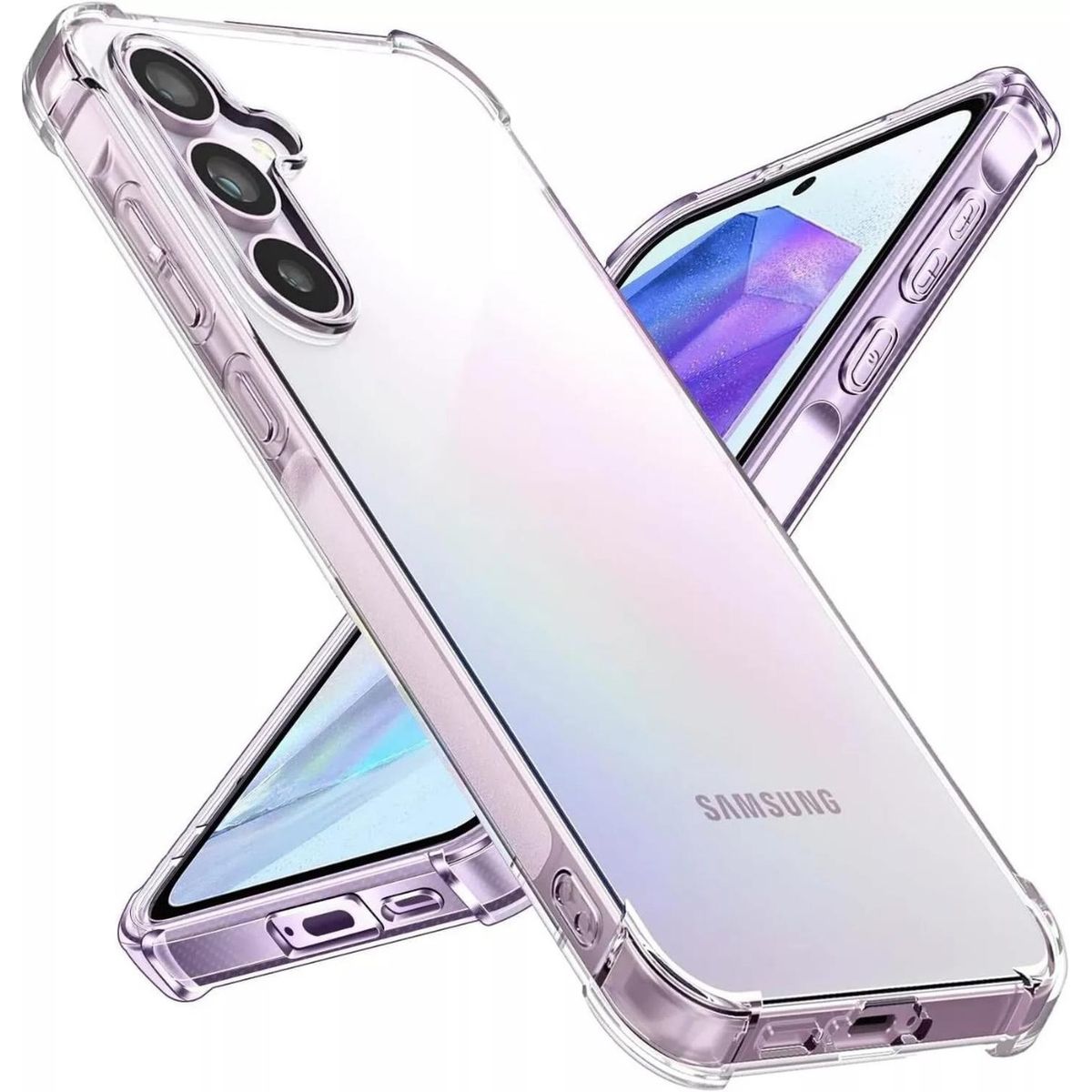 GENERICO - Carcasa Antishock Para Samsung Galaxy A55 5g - Agua