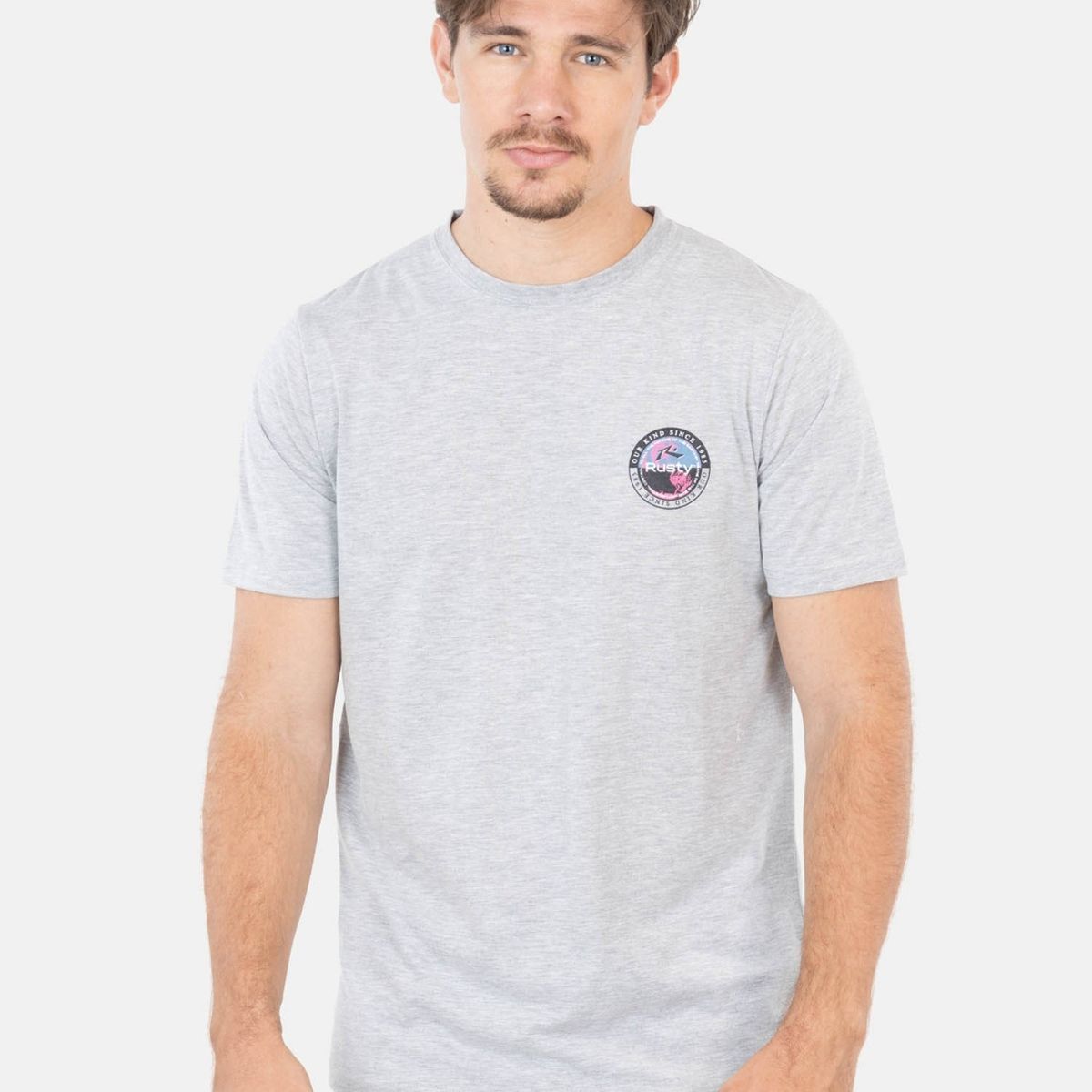 RUSTY - Polera Universal Control Gris Hombre Rusty