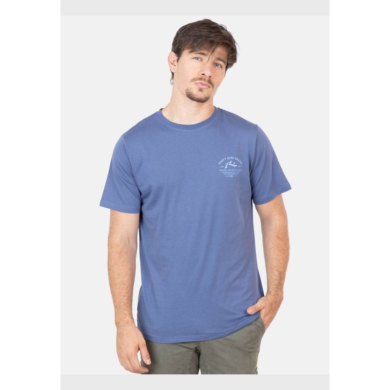 RUSTY - Polera Junix Azul Hombre Rusty
