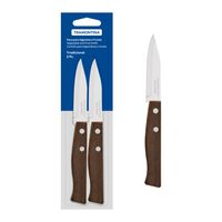 Juego de Cuchillos Mango de Madera 2 Piezas