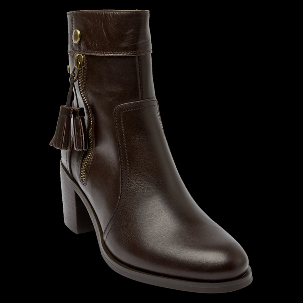 POLLINI - Botín Casual Mujer Marrón Pollini