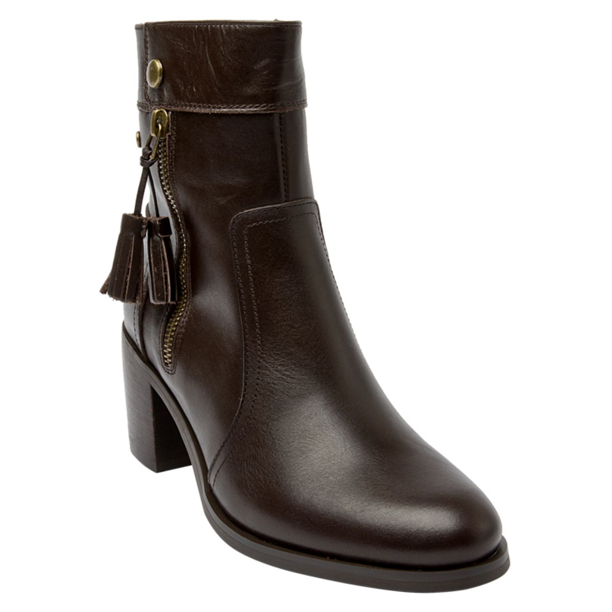 POLLINI - Botín Casual Mujer Marrón Pollini