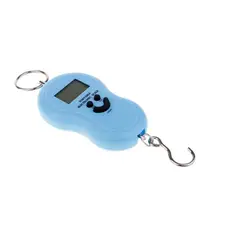 GENERICO - Pesa Romana Digital Balanza Equipaje Maleta Colgante 50 kg LCD