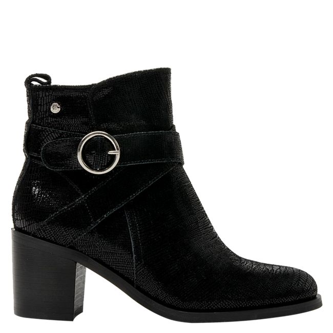 POLLINI - Botín Casual Mujer Negro Pollini