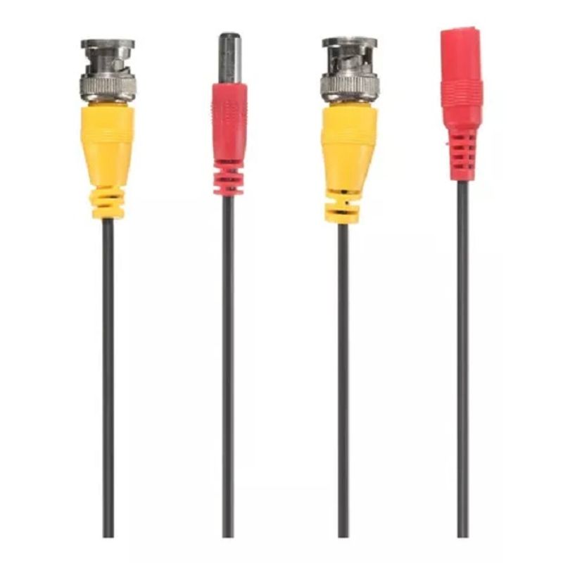 GENERICO - Cable Para Camaras Seguridad Cctv Video Y Poder Bnc 15 Mts 260050