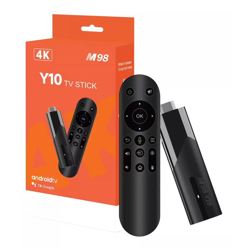 GENERICO - Tv Stick M98-y10 Android Tv Version 13 Bt 50 Wifi Dual