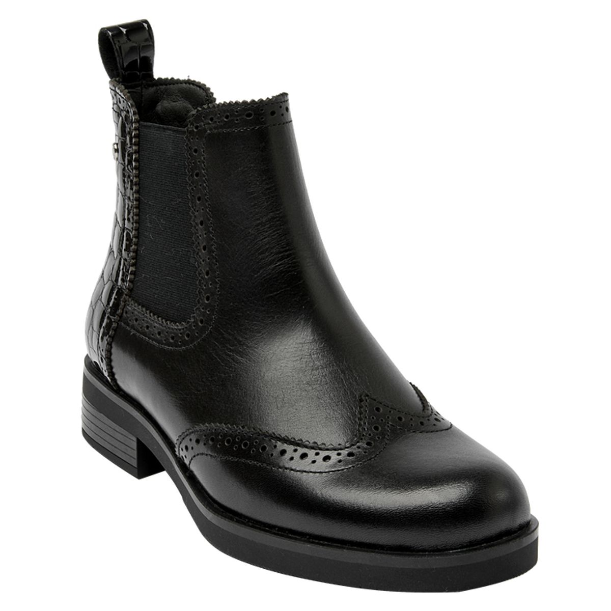 POLLINI - Botín Casual Mujer Negro Pollini