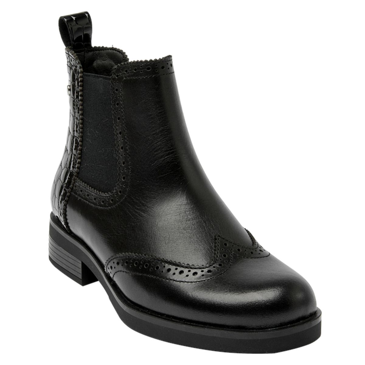 POLLINI - Botín Casual Mujer Negro Pollini