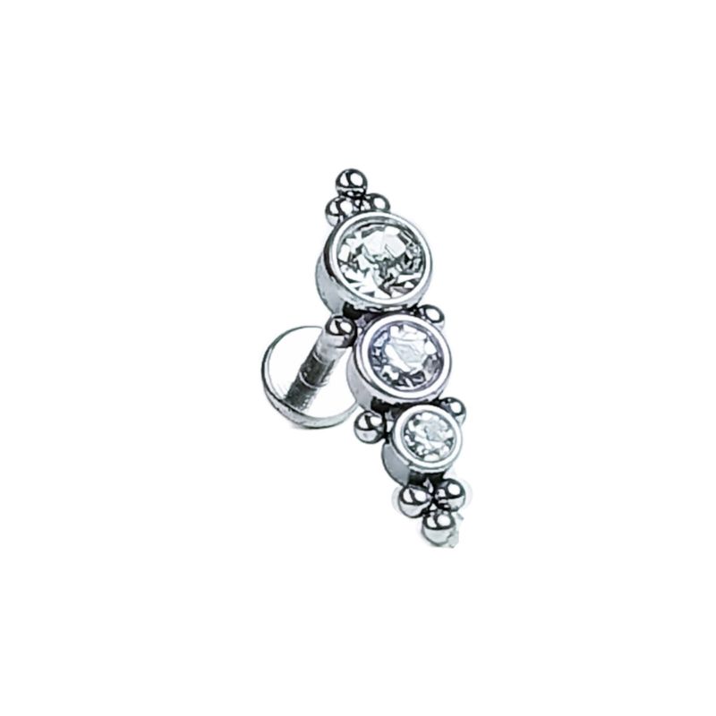 ELBAULDEJUMA - Piercing Tragus Conch Labret tuerca Crisalida Hipoalergenico Unidad