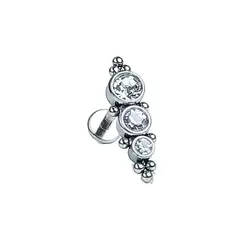 ELBAULDEJUMA - Piercing Tragus Conch Labret tuerca Crisalida Hipoalergenico Unidad