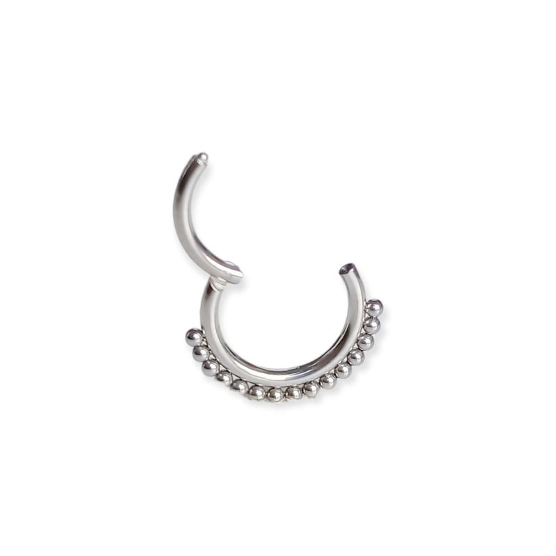 ELBAULDEJUMA - Piercing Septum Anillo Oreja Tragus Daith Esferas Tabique