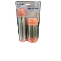 Set Mate 400ml+ Termo Bala 500ml Matero Coral