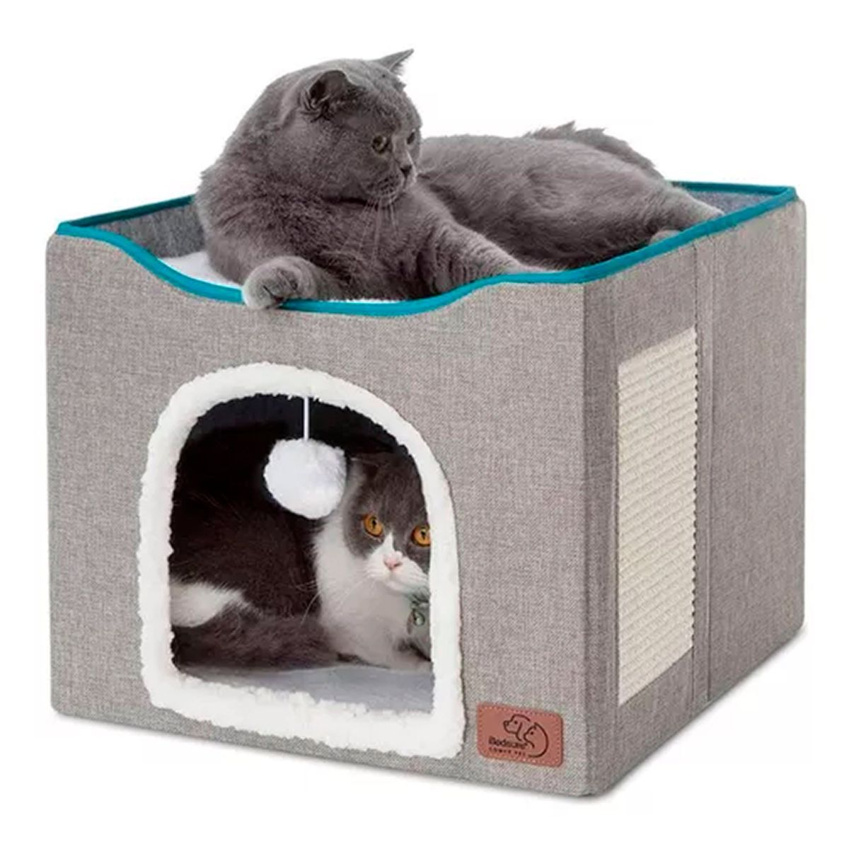 ESHOPANGIE - Cama Casa Iglu Para Mascotas Gato Y Perro Pequeño