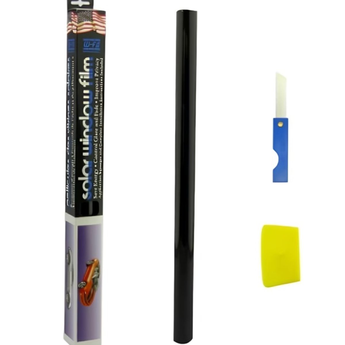 OEM - PAPEL POLARIZADO PARA AUTO BLACK W-FA 50CMX3MTS