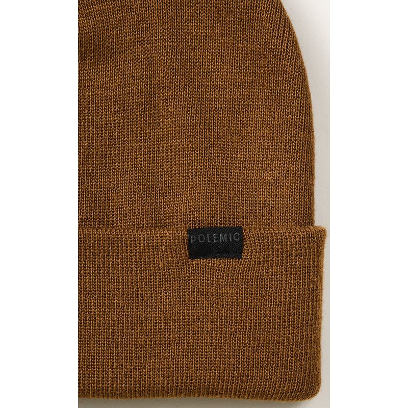 POLEMIC - Gorro de lana hombre tejido suave Polemic