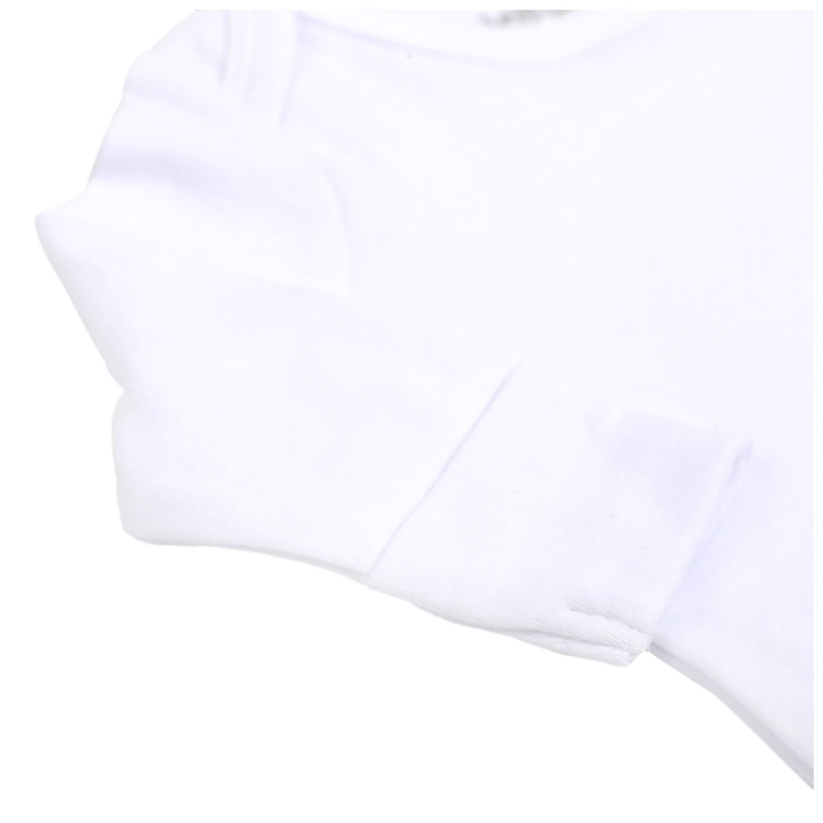 INFANTI - Bipack Camiseta Blanca Unisex INFANTI Talla 12-18 Meses