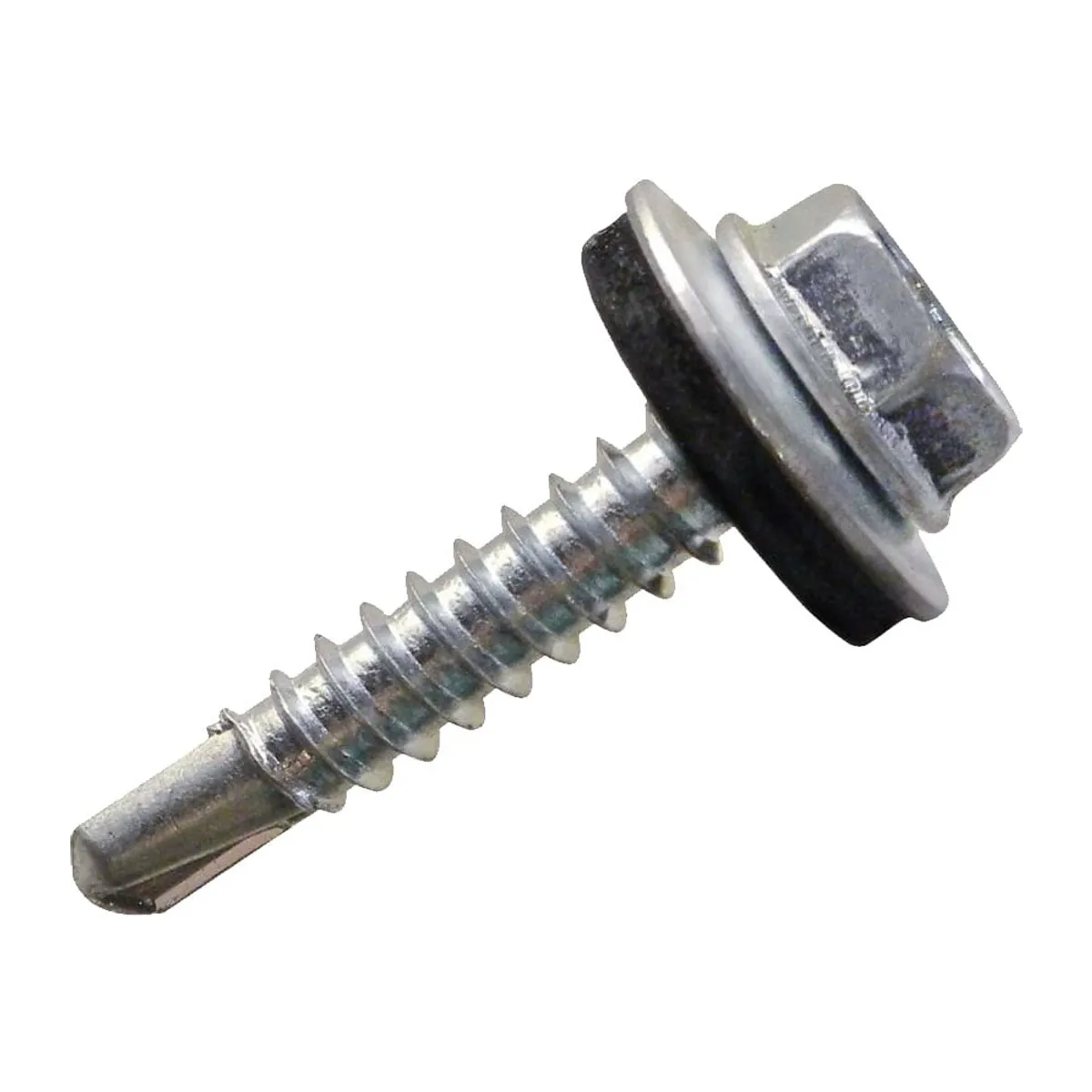 KAMASA - Tornillo Autoperforante C/golilla De 12 X 1puLG - 200 Unds