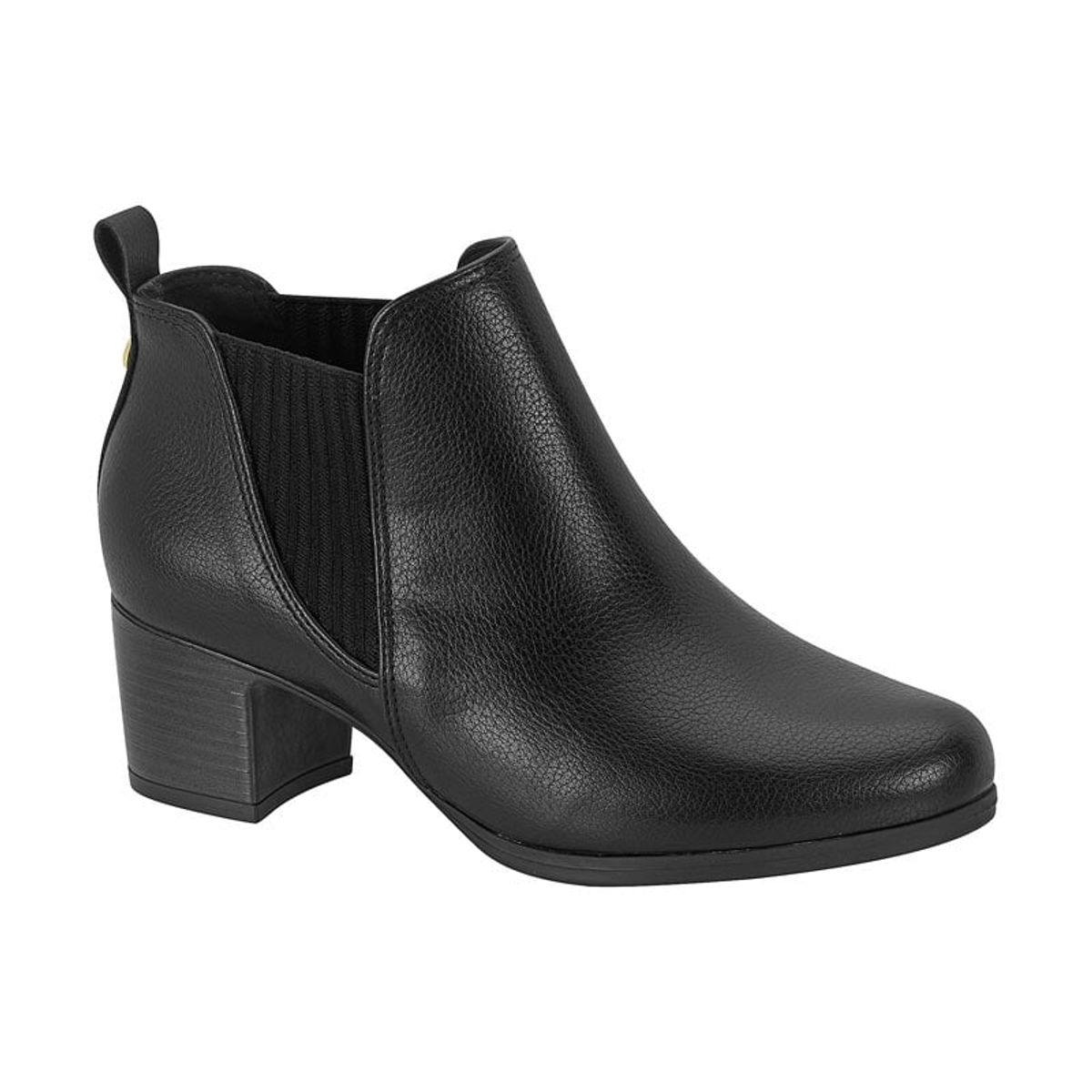 MODARE - Botin Mujer Taco Cuadrado Negro Modare