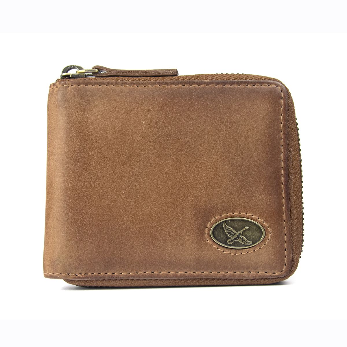 GINO RODINIS - Billetera de Cuero para Hombre Farm 134 Camel Gino Rodinis