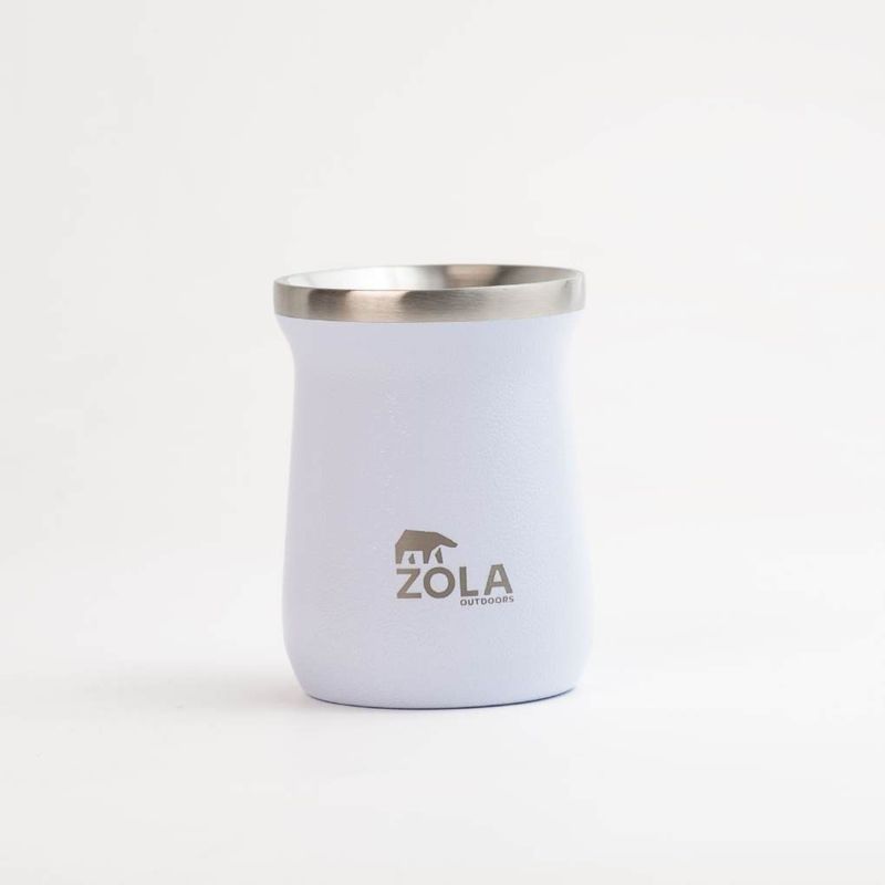 ZOLA OUTDOORS - Mate Cup Zola 240ml  Blanco